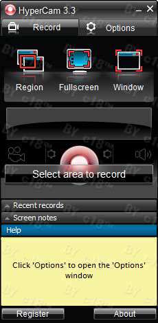 تصویربرداری از محیط ویندوز با HyperCam v3.3.1110.26