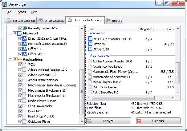 DrivePurge 1.0.0.1 - بهینه کننده ویندوز