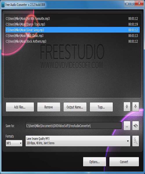 Free Audio Converter 5.0.3 - مبدل صوتی فرمت ها