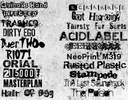 مجموعه 120 فونت پرکاربرد انگلیسی