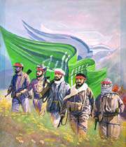 اسکرین سیور مجموعه ای از سخنان رهبری پیرامون بسیج و اهمیت آن، سری هفتم