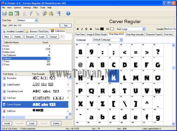 مدیریت فونت با X-Fonter v7.3.2.39