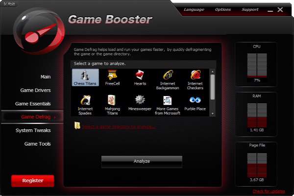 IObit Game Booster 3.2
