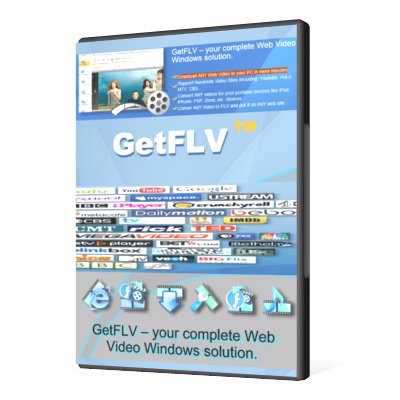 GetFLV Pro 9.0.7.3 - مدیریت فایل های FLV