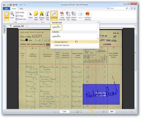 Nitro PDF Reader 2.1.1.3 -  مدیریت فایل های PDF
