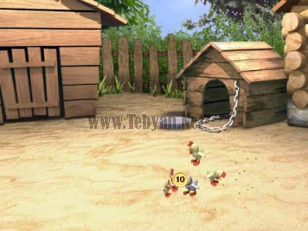 بازی مدیریت مزرعه (مرغ و جوجه) با Chicken Chase