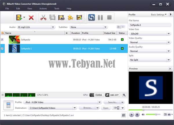 تبدیل انواع فرمت فیلم با Xilisoft Video Converter Ultimate 7.0.0
