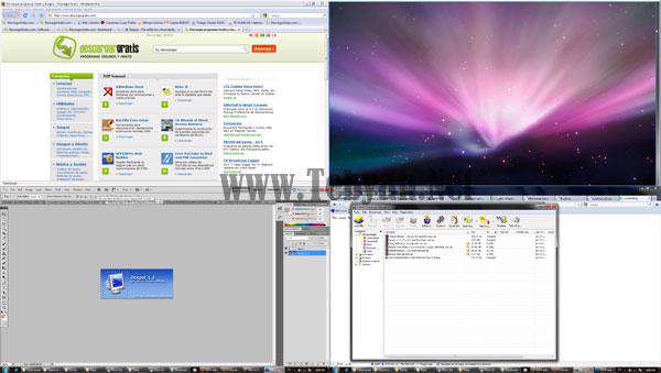 ایجاد صفحات دسکتاپ جداگانه با Dexpot v1.5.15