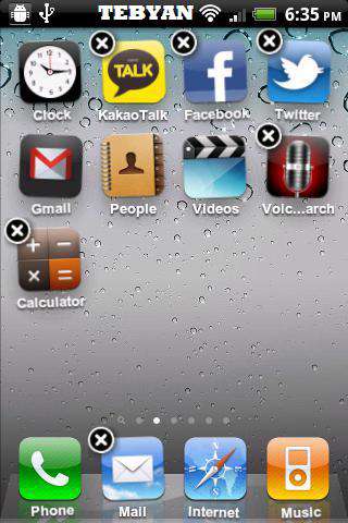 تبدیل گوشی آندروید به آیفون، iLauncher 2.1.3