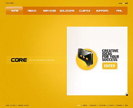 قالب حرفه ای فلش TM.27151