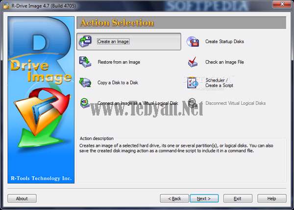 پشتیبان و ایمیج گیری از اطلاعات هارددیسک با R-Drive Image v4.7 Build 4735