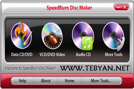 رایت سی دی و دی وی دی با MeMedia SpeedBurn Disc Maker 3.0.1