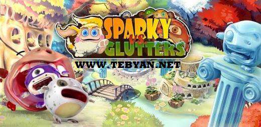 بازی زیبا اسپارکی و گلوترز نسخه آندروید، Sparky vs Glutters 1.2