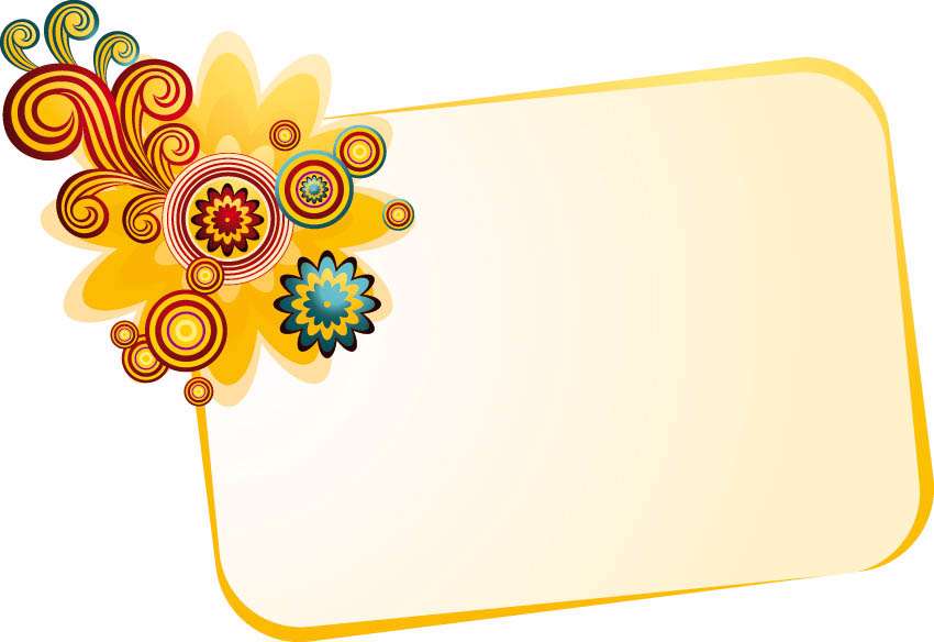 مجموعه تصاویر قاب های وکتور فوق العاده جذاب شماره یک 