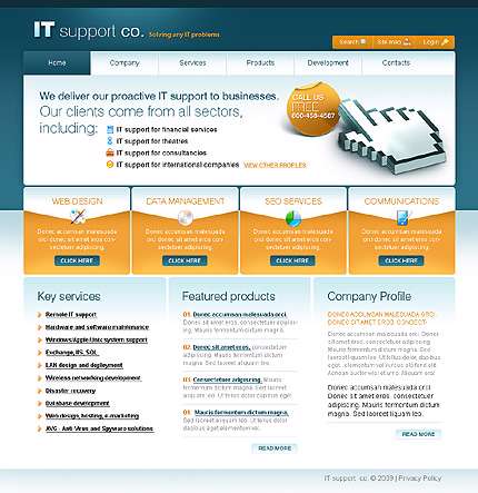 قالب حرفه ای فلش  22925