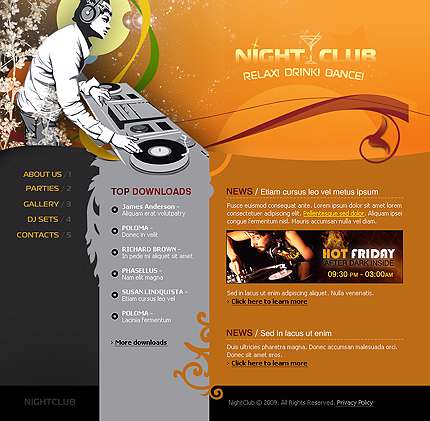 قالب حرفه ای فلش  22256