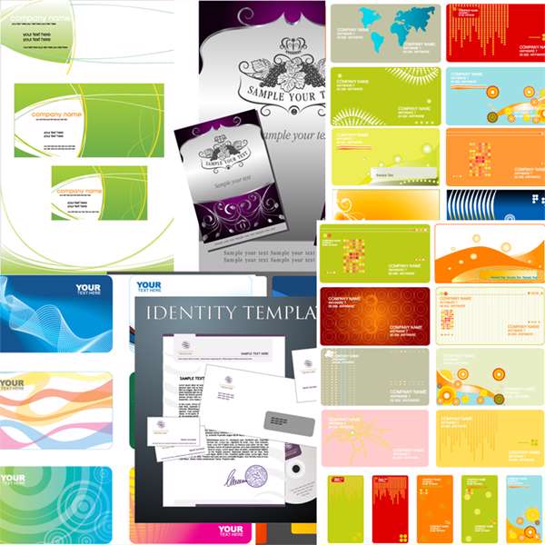 مجموعه تصاویر وکتوری Business Cards