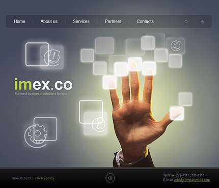قالب حرفه ای فلش TM.27019