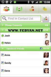 مسنجر گوشی های آندروید، eBuddy Messenger v3.0.3