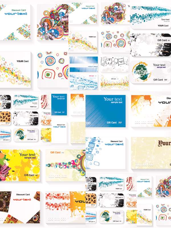 مجموعه تصاویر وکتوری Stock Vector - Business Cards