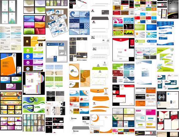 مجموعه تصاویر وکتوری Business Card Corporate