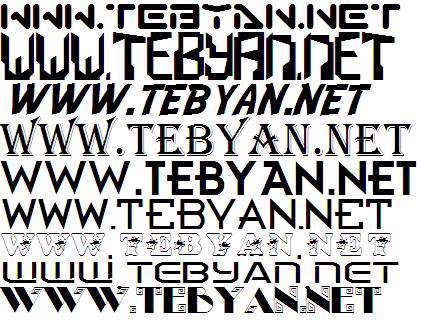 دانلود 125 فونت انگلیسی