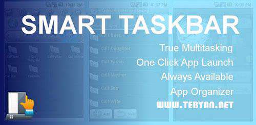 تسک منیجر قدرتمند نسخه اندروید، Smart Taskbar 1.2.7 