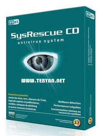 دیسك نجات نود 32، ESET SysRescue CD 2012.05.01