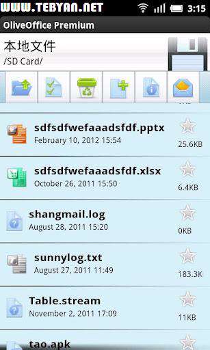 آفیس قدرتمند نسخه اندروید،  Olive Office Premium v1.0.60