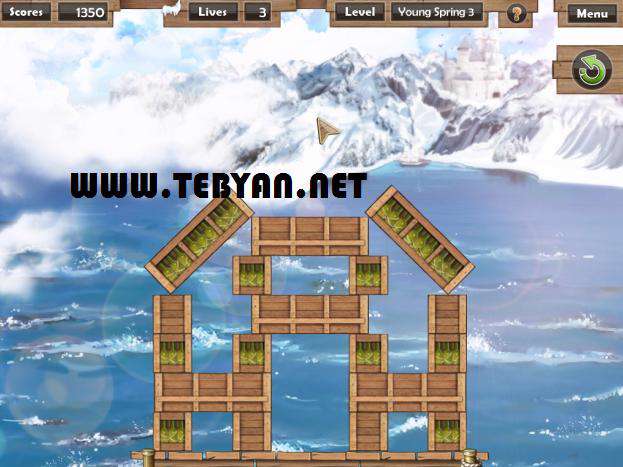 بازی دیدنی و سرگرم کننده Shooting Blocks 2