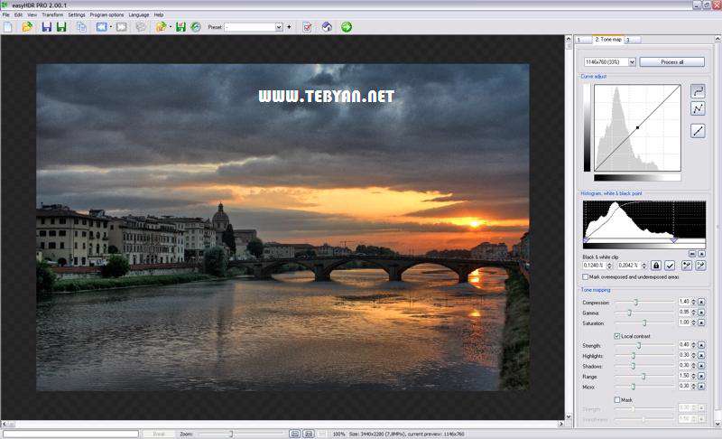 ویرایش و خلق تصاویر فوق العاده، easyHDR PRO 2.30.1