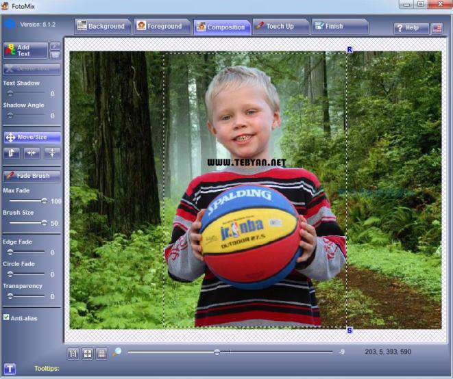 ویرایش و ترکیب تصاویر، FotoMix 8.9.1