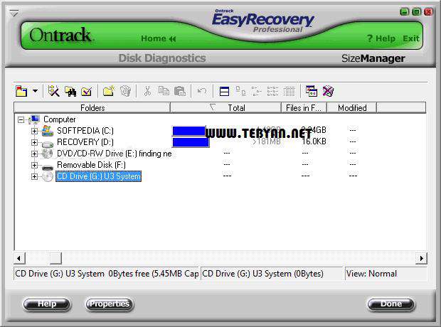 بازیابی ساده و حرفه ای اطلاعات پاک شده، Ontrack EasyRecovery Professional 10.0.2.3