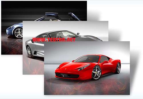 پوسته (تم) خودروی محبوب فراری برای ویندوز7، Ferrari Win 7 Theme