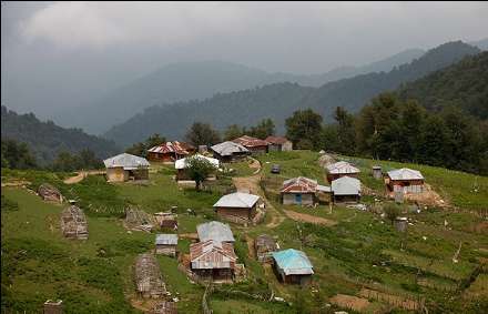 طبیعت زیبای جاده اسالم به خلخال رشت در قاب تصاویر