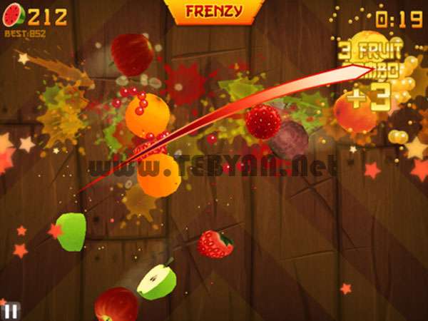 بازی نینجای میوه نسخه اندروید، Fruit Ninja v1.7.6