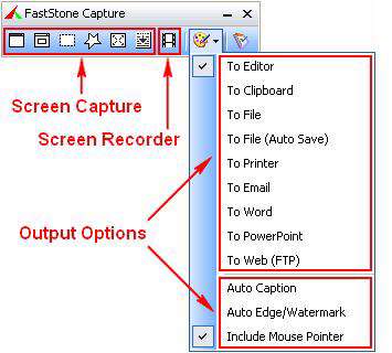 عکس برداری از محیط ویندوز + پرتابل، FastStone Capture 7.3