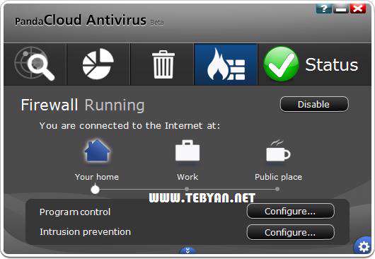 آنتی ویروس رایگان پاندا، Panda Cloud Antivirus 2.0
