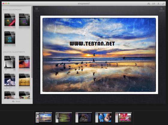 ویرایش تصاویر، Nik Software Snapseed 1.2.0