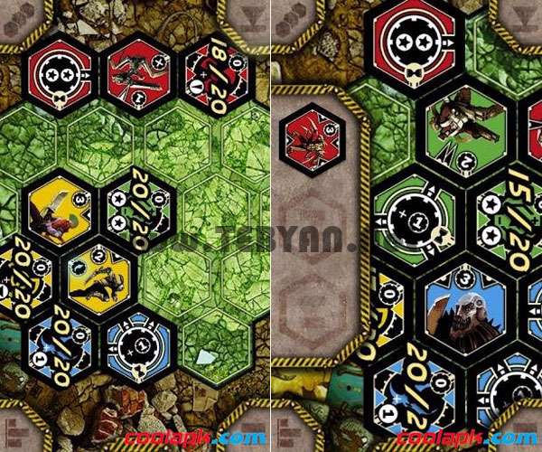 بازی استراتژیک Neuroshima Hex 1.2 نسخه اندروید