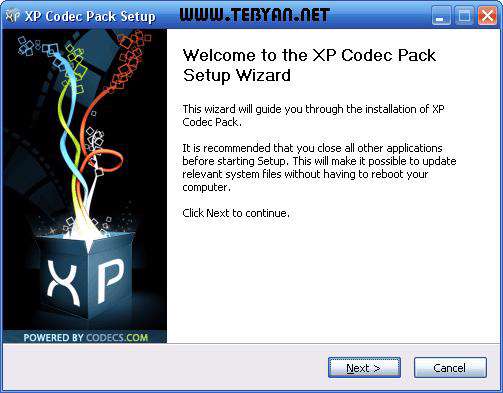 کدک ویندوز ایکس پی، XP Codec Pack 2.5.3