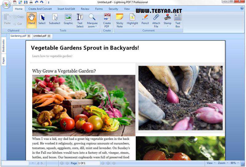 ساخت و ویرایش فایل پی دی اف، Avanquest Lightning PDF 7 Pro 7.0.1370