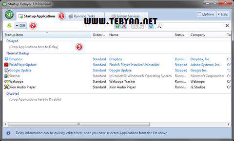 مدیریت استارت آپ، Startup Delayer 3.0 Build 324