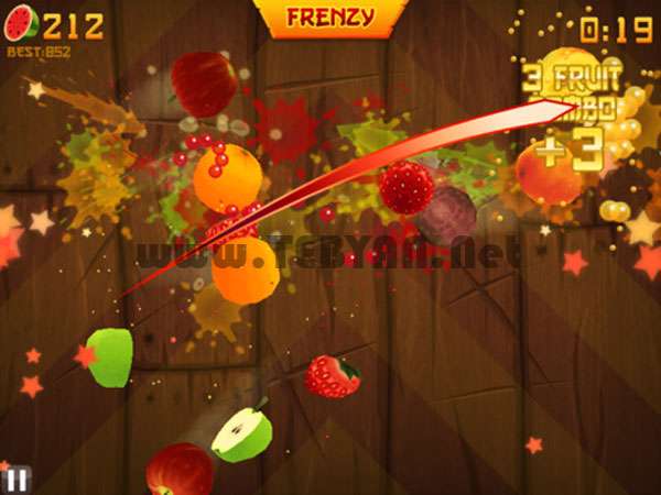 بازی نینجای میوه نسخه کامپیوتر، Fruit Ninja 1.6.1