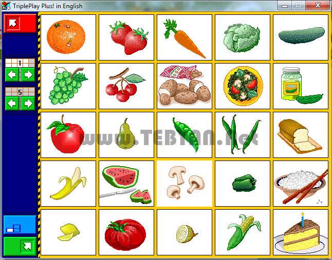 آموزش زبان انگلیسی، TriplePlay Plus! in English