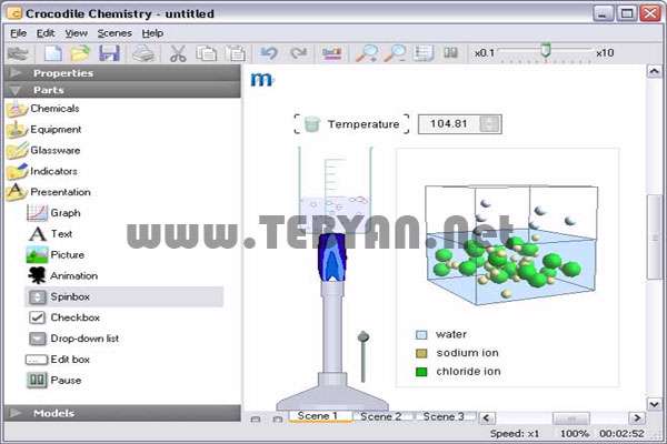 آزمایشگاه مجازی شیمی، Chemistry Lab v6.05