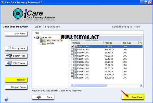 بازیابی اطلاعات، iCare Data Recovery Software 5.1
