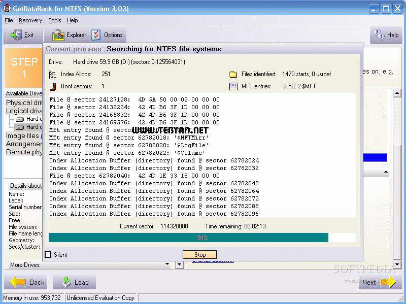 بازیابی قدرتمند اطلاعات از دست رفته به همراه نسخه قابل حمل، Runtime GetDataBack for FAT/NTFS 4.30