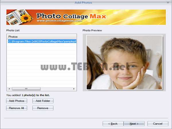 قرار دادن قاب و فریم گذاری بر روی تصاویر + پرتابل، Photo Collage Max 2.1.4.8