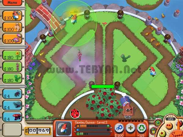 بازی دفاع از باغ، Garden Defence